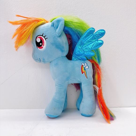 My Little Pony 12" Rainbow Dash 2017 Hasbro Little Pony Plush MLP Multi-color - Picture 4 of 8